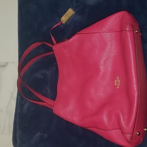 Pink Coach purse